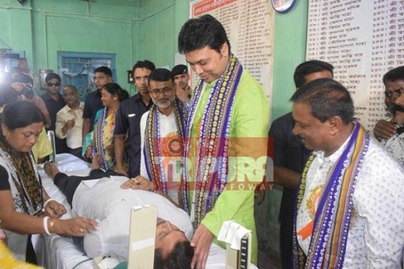 Tripura CM asks youths to listen Rabindra Sangeet instead of taking drugs